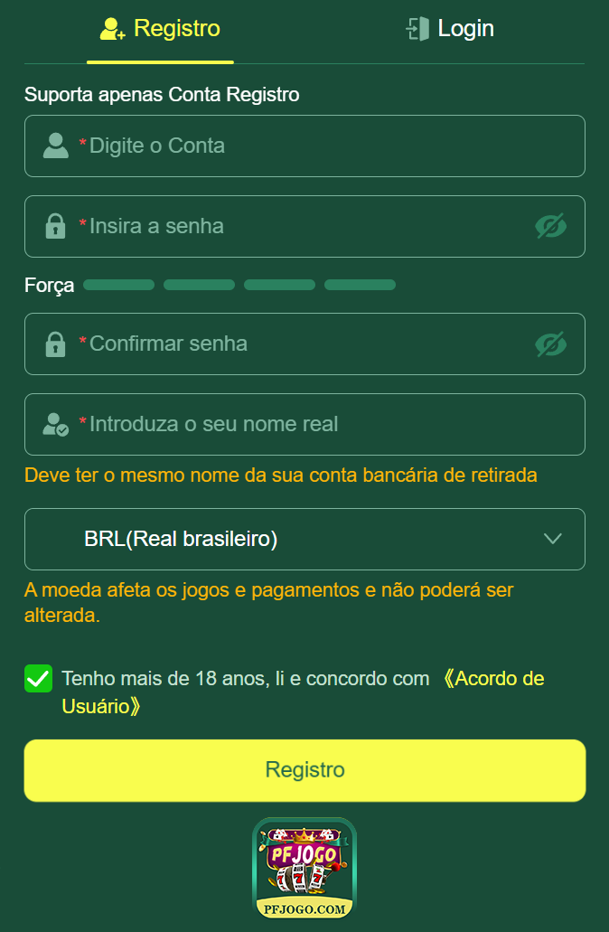 Recompensas VIP pfjogo.com